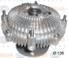 BEHR HELLA SERVICE 8MV 376 758-661 Clutch, radiator fan